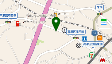 Agu hair bell(アグヘアーベル) 溝ノ口店の地図画像