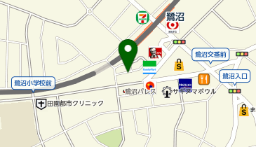 Agu hair calme(アグヘアーカルム) 鷺沼駅前店の地図画像