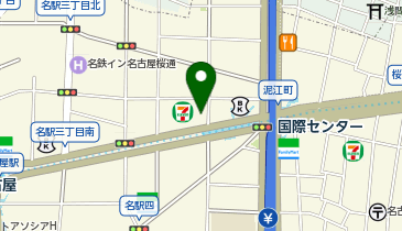 Agu hair elle(アグヘアーエル) 名駅店の地図画像