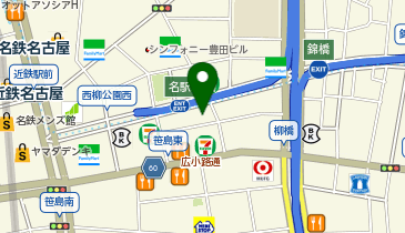 Agu hair sweet(アグヘアースウィート) 名駅店の地図画像