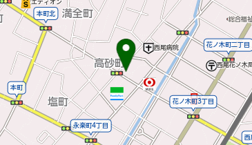 Agu hair neon(アグヘアーネオン) 西尾店の地図画像