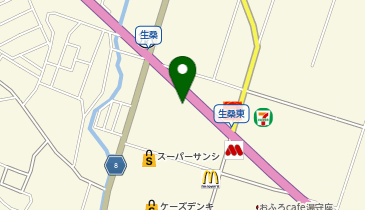 Agu hair mele(アグヘアーメレ) 生桑店の地図画像