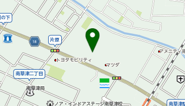 Agu hair fleur(アグヘアーフルール) 南草津店の地図画像