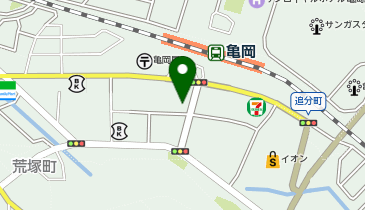 Agu hair aloe(アグヘアーアロエ) 亀岡店の地図画像