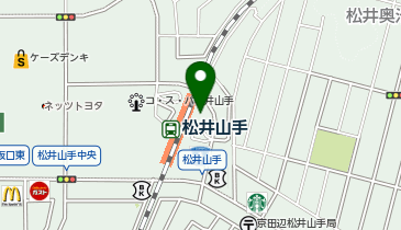 Agu hair raise(アグヘアーレイズ) 松井山手店の地図画像