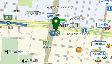 Agu hair pray(アグヘアープレイ) 谷町9丁目駅前店の地図画像