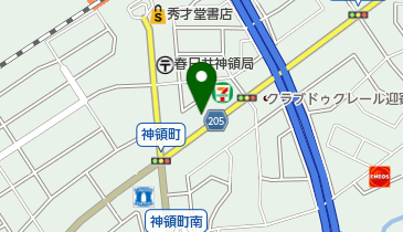 アイセイ薬局 神領店の地図画像