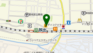 Agu hair carnet(アグヘアーカルネ) 放出駅前店の地図画像