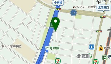 Agu hair aura(アグヘアーアウラ) 堺東店の地図画像