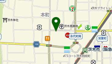 Agu hair Frill(アグヘアーフリル) 茨木市駅店の地図画像