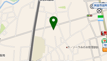 Agu hair sona(アグヘアーソナ) 箕面店の地図画像