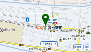 Agu hair sowel(アグヘアーソエル) 鴻池新田店の地図画像