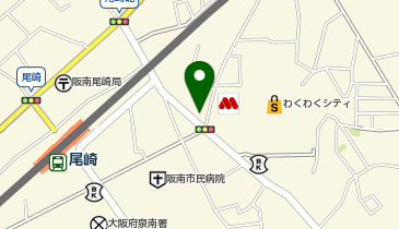 Agu hair cala(アグヘアーカラ) 阪南尾崎店の地図画像