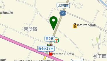 Agu hair throw(アグヘアースロー) 今宿店の地図画像