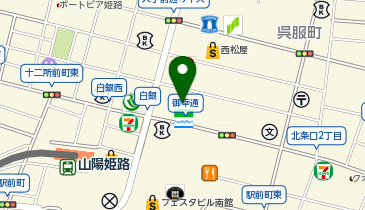 Agu hair act(アグヘアーアクト) 姫路店の地図画像