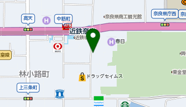 Agu hair carino(アグヘアーカリーノ) 近鉄奈良東向き商店街店の地図画像