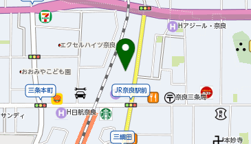Agu hair parfait(アグヘアーパルフェ) 奈良駅前店の地図画像