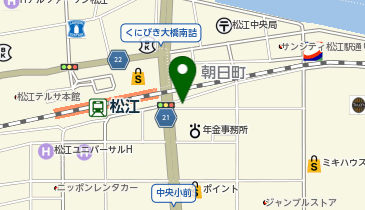 Agu hair cocot(アグヘアーココット) 島根松江店の地図画像