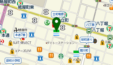 Agu hair nils(アグヘアーニルス) 広島立町店の地図画像