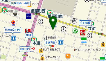 Agu hair nord(アグヘアーノード) 広島紙屋町店の地図画像