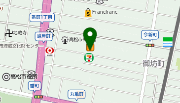 Agu hair chart(アグヘアーシャルト) 高松店の地図画像