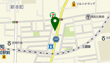 Agu hair pace(アグヘアーパーチェ) 高知新本町店の地図画像