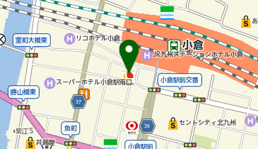 Agu hair choline(アグヘアーコリン) 小倉駅前店の地図画像