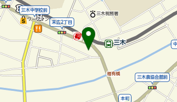 みさき鍼灸整骨院の地図画像