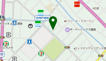 Agu hair pocket(アグヘアーポケット) 博多店の地図画像