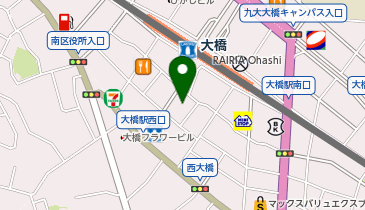 Agu hair luce(アグヘアールーチェ) 福岡大橋店の地図画像