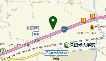 Agu hair prime(アグヘアープリム) 久留米2号店の地図画像