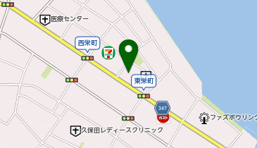 Agu hair pine(アグヘアーピネ) 唐津店の地図画像
