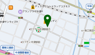 Agu hair coco(アグヘアーココ) 大分中津店の地図画像