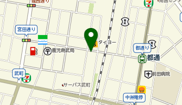 Agu hair marka(アグヘアーマーカ) 鹿児島中央駅店の地図画像