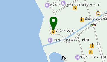 OHANA Royal Tudor(オハナ ロイヤル チューダー) デポアイランド店の地図画像