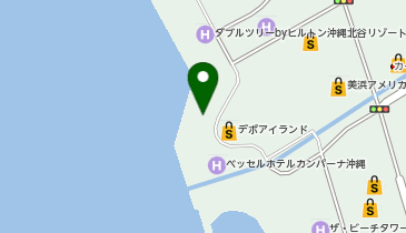 HOLD BY HAND OKINAWA(ホールド バイ ハンド オキナワ) 沖縄 北谷 デポアイランド店の地図画像