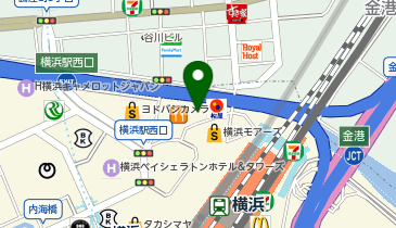 プライスコンタクト 横浜店の地図画像