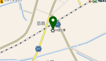 川田工業株式会社 富山工場の地図画像