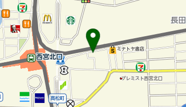 国土交通省航空局掲載講習団体やまびこSKY CBTテストセンター/コワーキングスペース西宮北口の地図画像