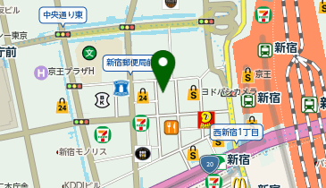 メンズアイブロウサロンDOPE(ドープ)の地図画像