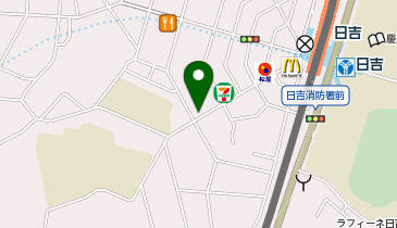 CPA会計学院 日吉校の地図画像