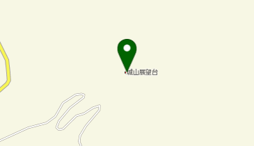 七尾城山展望台の地図画像