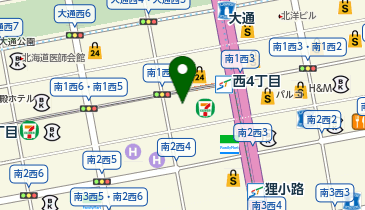 EYE SENSE(アイセンス) 大通店の地図画像