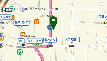 ヒゲマスター 小田原店の地図画像