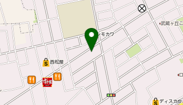 ここRo hair(ここロヘアー)の地図画像
