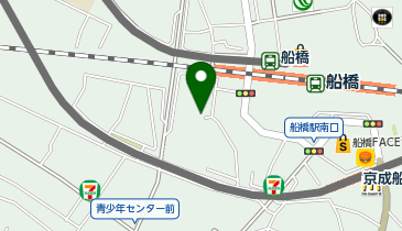 TELA HAIR(テーラヘアー) 船橋店の地図画像