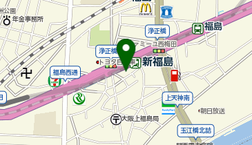 うじなが整体院の地図画像