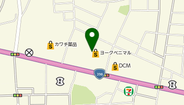 みなとかづま接骨院の地図画像