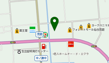 もにわ接骨院の地図画像