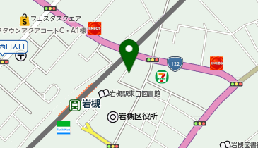 岩槻ぜんりょく接骨院の地図画像